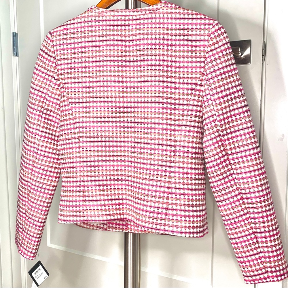 Halogen Blazer- Pink/Yellow Size S - Picture 2 of 3